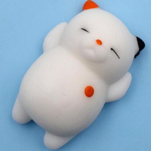 Mini Change Color Squishy Cute Cat Antistress Ball Squeeze Mochi Rising Abreact Soft Sticky Stress Relief Funny Gift Toy